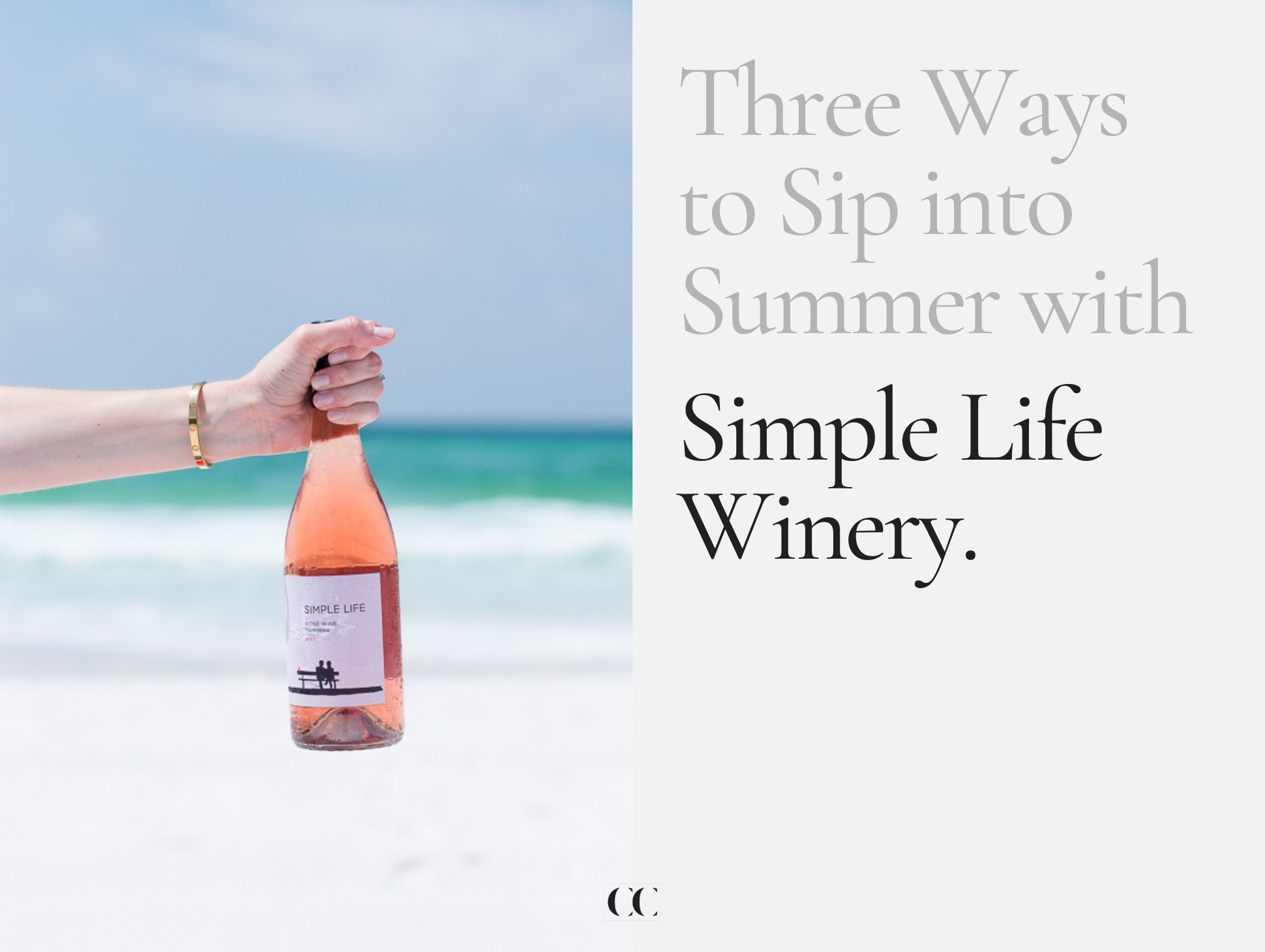Three Ways to Sip into Summer with Simple Life Winery Rosé